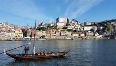 Blick auf die Altstadt von Porto