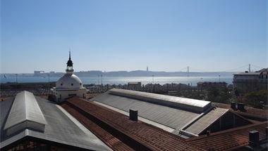 Blick auf den Mercado da Ribeira