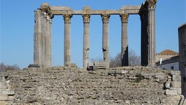 römische Ruine in Évora