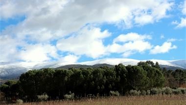 schneebedeckte Serra da Estrela