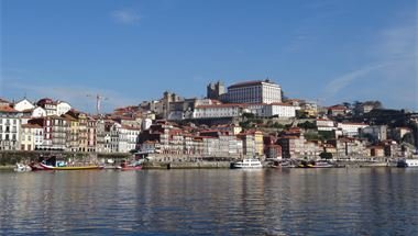 Blick auf die Ribeira Portos