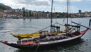 Rabelos Boote in Porto
