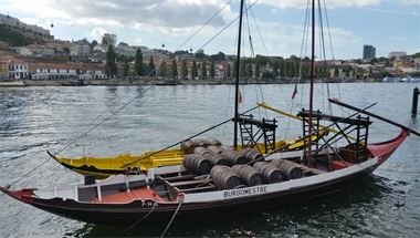 Rabelos Boote in Porto