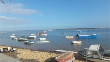 Fischerboote an der Ria Formosa