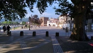 Blick auf die Altstadt von Ponte de Lima